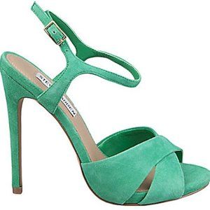 Steve Madden Makemee green heels